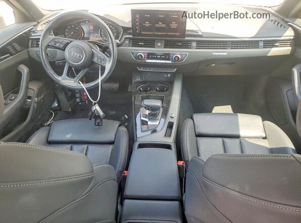 WAUDNAF45LN006772 2020 AUDI A4 Charcoal Dashboard view