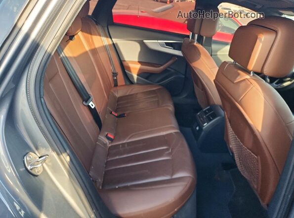 WAUDNAF46JA022922 2018 AUDI A4 Серый Вид задних сидений