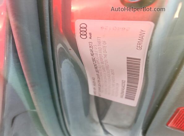 WAUDNAF46JA022922 2018 AUDI A4 Серый Вид подкапотного пространства