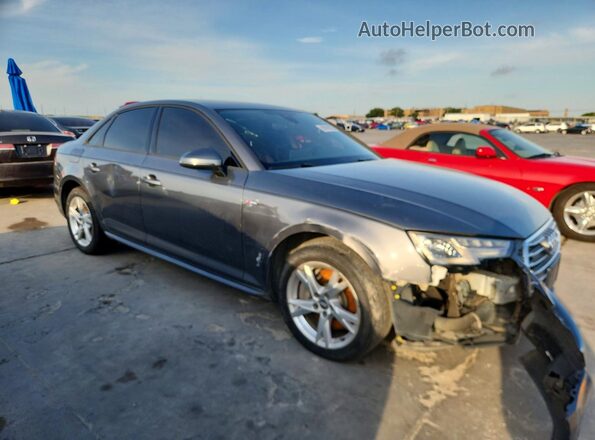 WAUDNAF46JA022922 2018 AUDI A4 Серый Передняя правая четверть