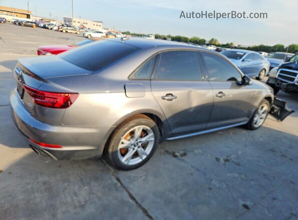 WAUDNAF46JA022922 2018 AUDI A4 Серый Задняя правая четверть