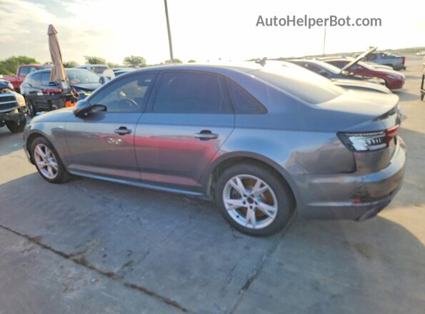 WAUDNAF46JA022922 2018 AUDI A4 Серый Задняя левая четверть