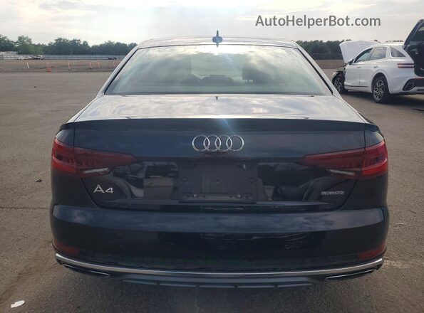 WAUDNAF46KA014353 2019 AUDI A4 Black Widok z tyłu