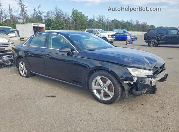 WAUDNAF46KA014353 2019 AUDI A4 Black Przód prawy