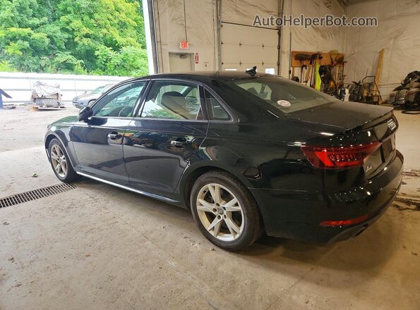 WAUDNAF48JA022680 2018 AUDI A4 Black Հետևի ձախ
