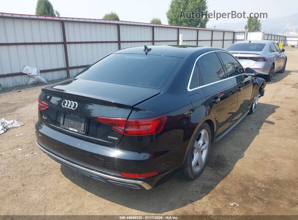 WAUDNAF48KA035351 2019 AUDI A4 Black Հետևի աջ