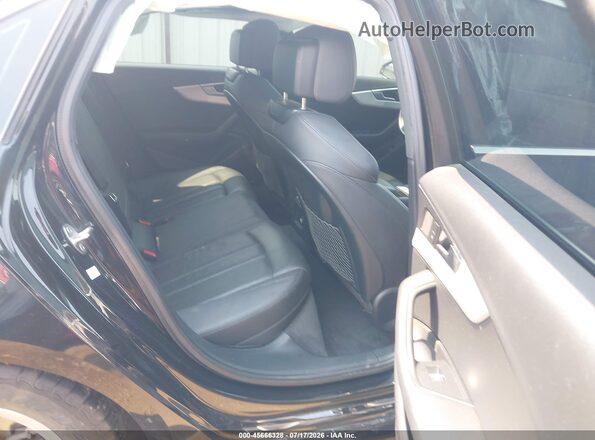 WAUDNAF48KA035351 2019 AUDI A4 Black VIN կոդի պիտակի տեսք