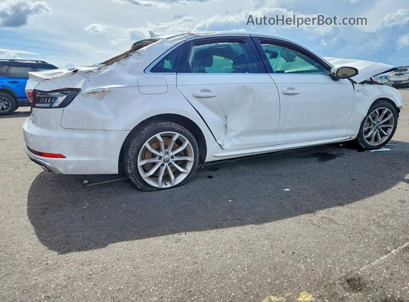 WAUDNAF48KA036967 2019 AUDI A4 White Trasero derecho