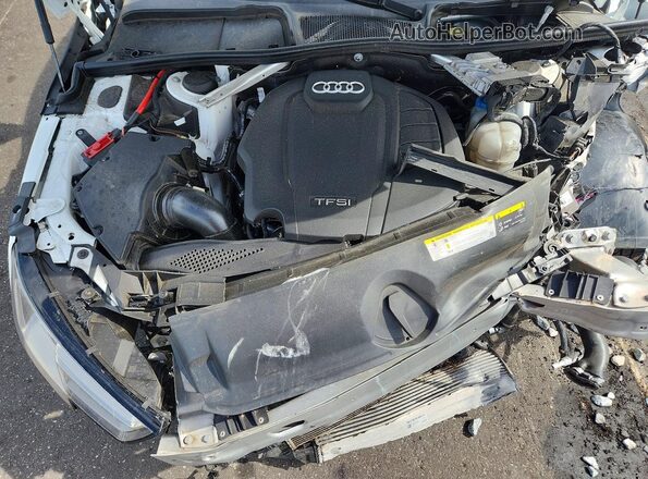 WAUDNAF48KA036967 2019 AUDI A4 White Vista interior trasera