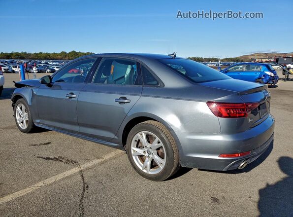 WAUDNAF49JA124893 2018 AUDI A4 Gray Հետևի ձախ