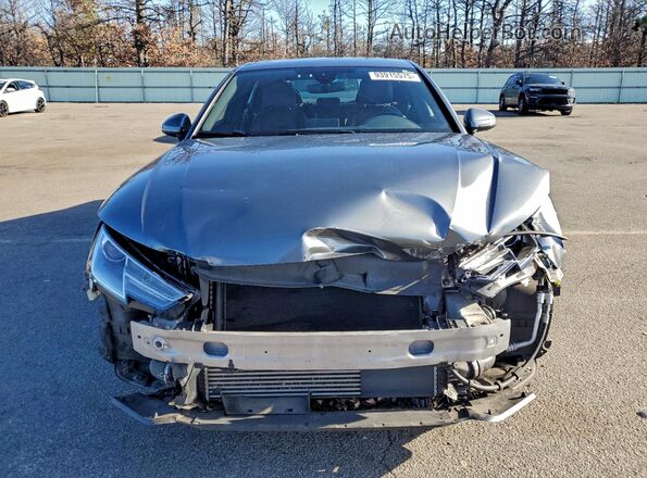 WAUDNAF49JA124893 2018 AUDI A4 Gray Դիմացի տեսք