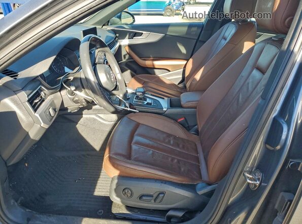 WAUDNAF49JA124893 2018 AUDI A4 Gray Սալոնի դիմացի տեսք