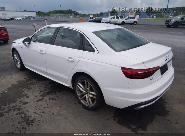 WAUDNAF49LA073611 2020 AUDI A4 White Rear left