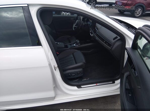 WAUDNAF49LA073611 2020 AUDI A4 White Front interior view