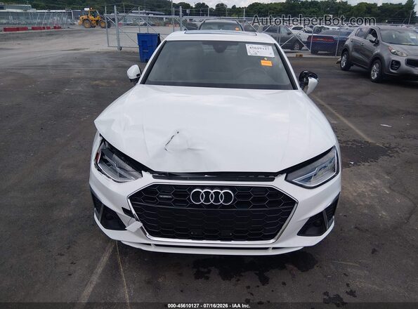WAUDNAF49LA073611 2020 AUDI A4 White Instrument cluster view