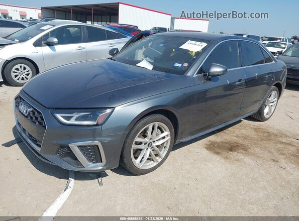 WAUDNAF49LN006239 2020 AUDI A4 Gray წინა მარცხენა ხედი სამი მეოთხედიდან