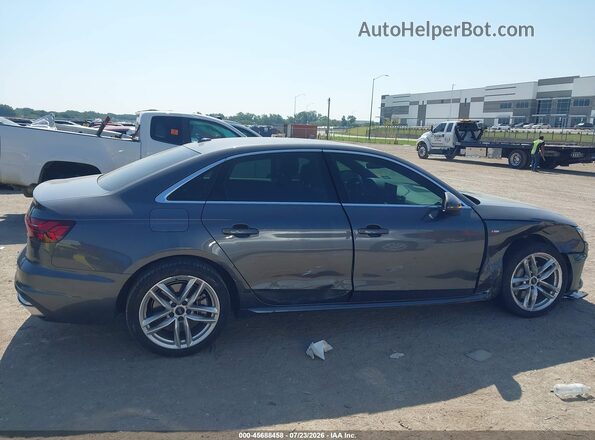 WAUDNAF49LN006239 2020 AUDI A4 Gray ხელსაწყოთა პანელის ხედი