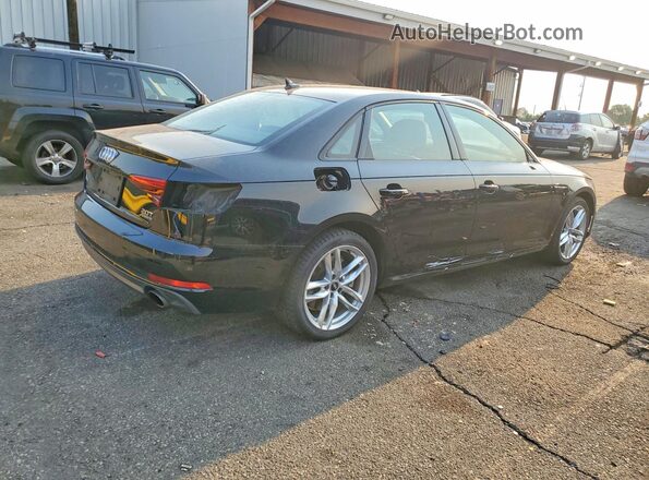 WAUDNAF4XHN040889 2017 AUDI A4 Black უკანა მარჯვენა