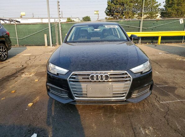 WAUDNAF4XHN040889 2017 AUDI A4 Black წინა ხედი