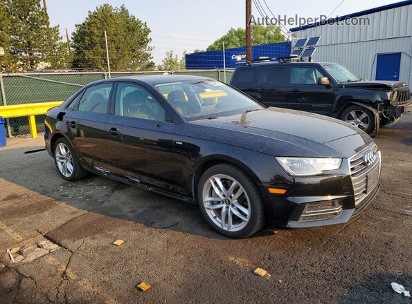 WAUDNAF4XHN040889 2017 AUDI A4 Black წინა მარჯვენა