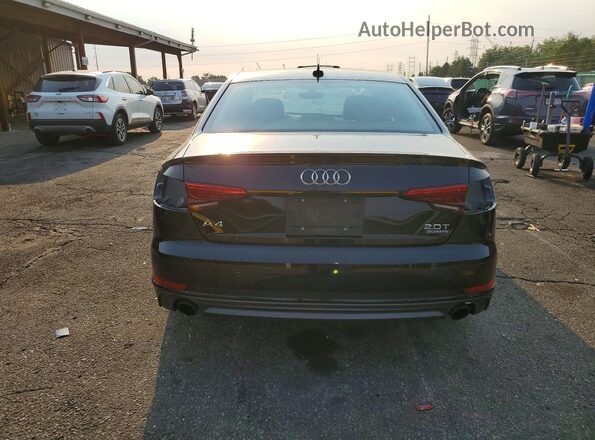 WAUDNAF4XHN040889 2017 AUDI A4 Black უკანა ხედი