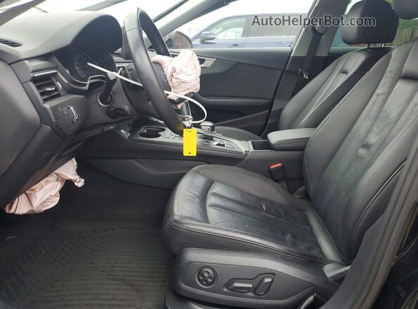 WAUDNAF4XKA117467 2019 AUDI A4 Black Widok wnętrza z przodu