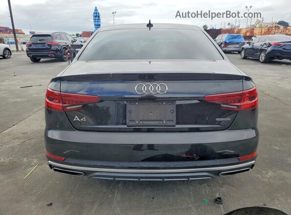 WAUDNAF4XKA117467 2019 AUDI A4 Black Widok z tyłu