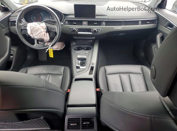 WAUDNAF4XKA117467 2019 AUDI A4 Black Widok deski rozdzielczej