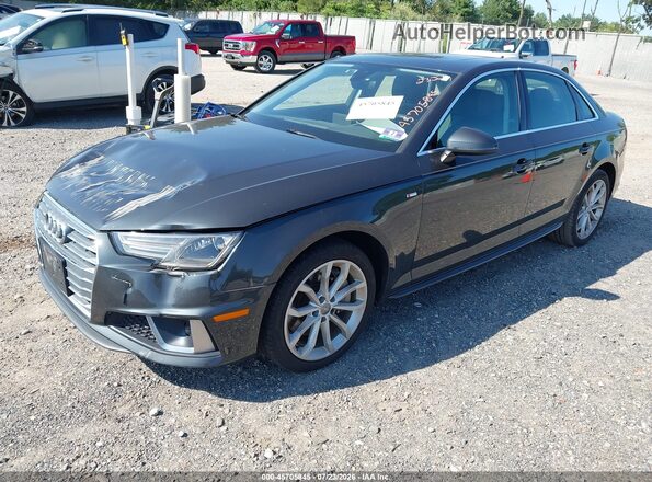WAUDNAF4XKN013067 2019 AUDI A4 Gray Przód lewy