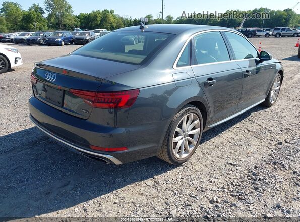 WAUDNAF4XKN013067 2019 AUDI A4 Gray Tył prawy