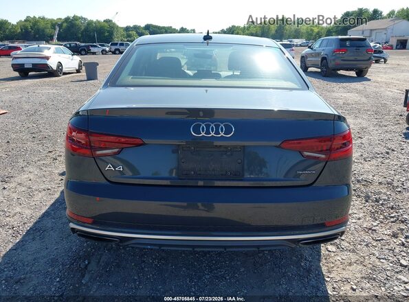 WAUDNAF4XKN013067 2019 AUDI A4 Gray 