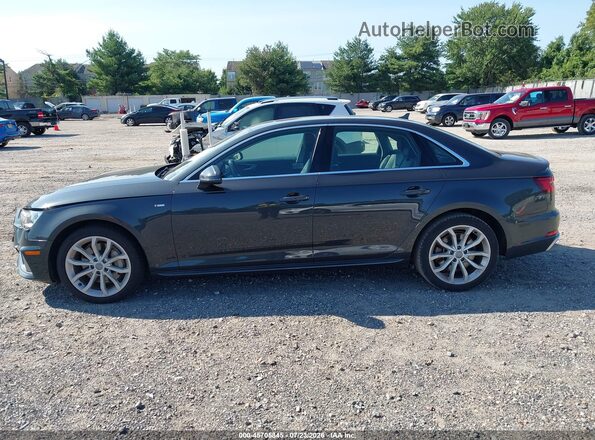 WAUDNAF4XKN013067 2019 AUDI A4 Gray Widok wnętrza 360 stopni