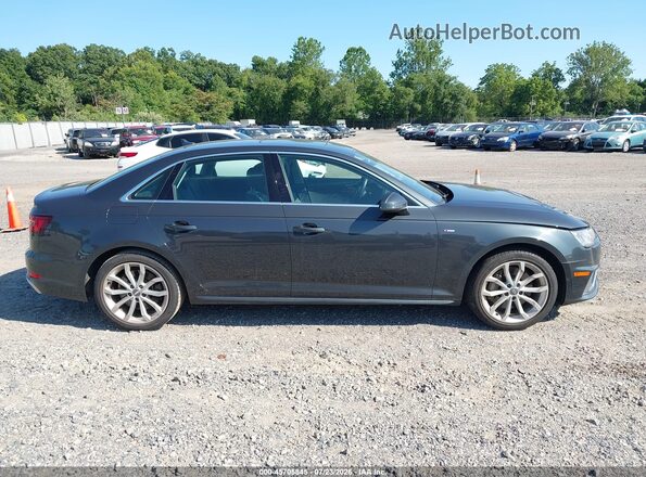 WAUDNAF4XKN013067 2019 AUDI A4 Gray Widok wnętrza z tyłu