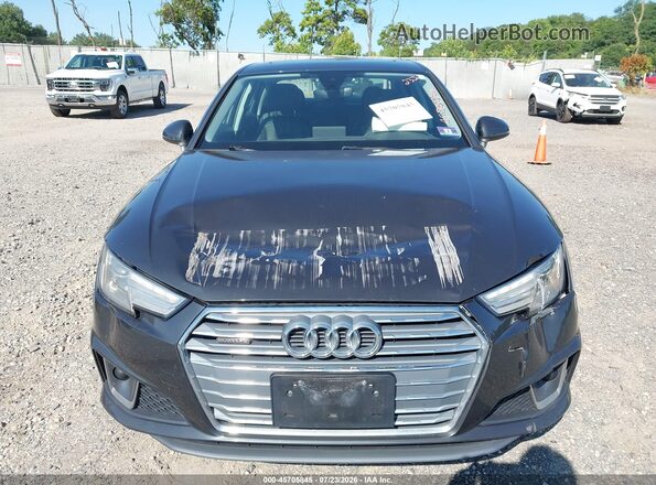 WAUDNAF4XKN013067 2019 AUDI A4 Gray Widok zestawu wskaźników
