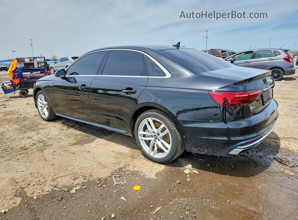 WAUDNAF4XLA072614 2020 AUDI A4 Black Հետևի ձախ