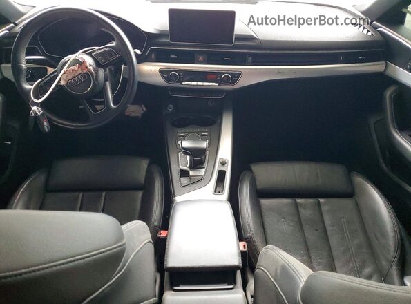 WAUDNCF55JA004142 2018 AUDI A5 White წინა პანელის ხედი