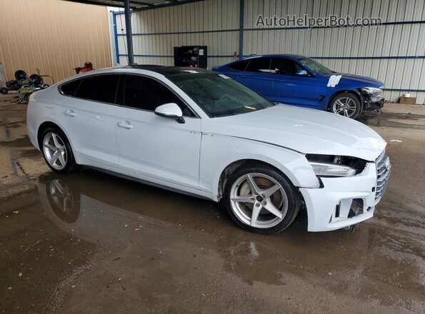 WAUDNCF55JA004142 2018 AUDI A5 White წინა მარჯვენა