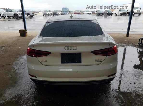 WAUDNCF55JA004142 2018 AUDI A5 White უკანა ხედი