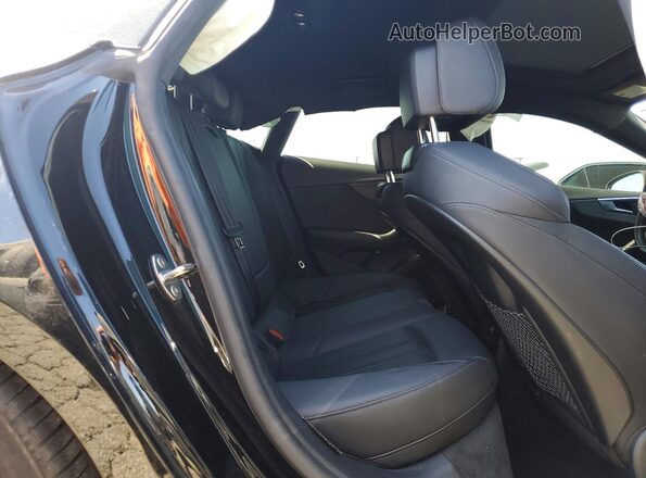 WAUDNCF57KA064666 2019 AUDI A5 Black Vista de los asientos traseros