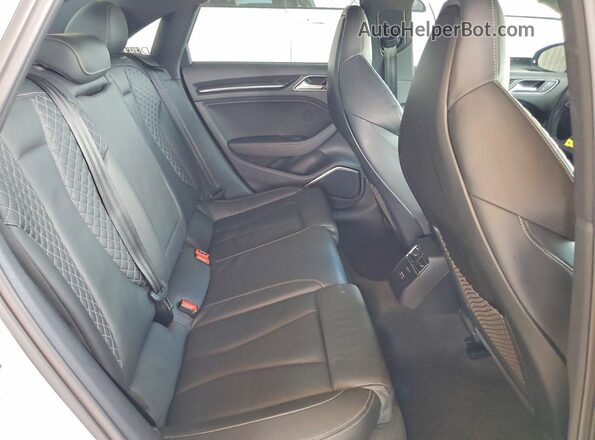 WAUE1GFFXLA103557 2020 AUDI S3 White Вид задніх сидінь