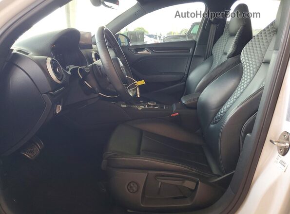 WAUE1GFFXLA103557 2020 AUDI S3 White Вид салону спереду