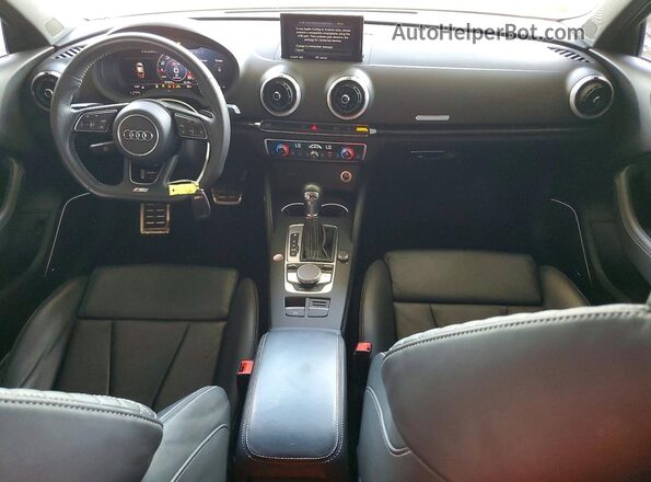 WAUE1GFFXLA103557 2020 AUDI S3 White Вид панелі приладів