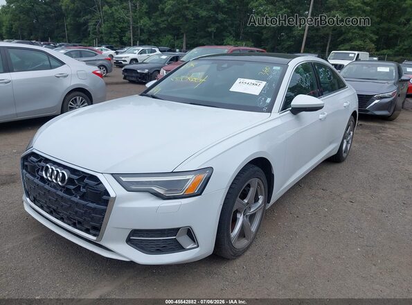 WAUE3BF21RN018683 2024 AUDI A6 White Передня ліва чверть