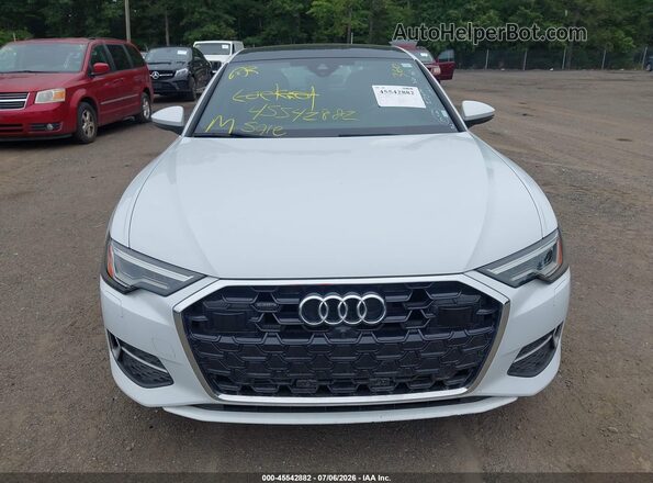 WAUE3BF21RN018683 2024 AUDI A6 White Вид спереду