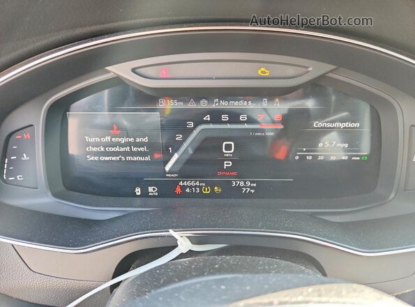 WAUE3BF25RN025068 2024 AUDI A6 Серый Вид щитка приборов