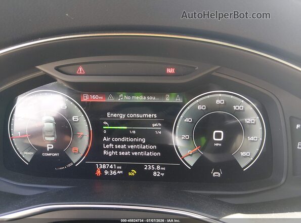 WAUE3BF27NN014230 2022 AUDI A6 White Вид задніх сидінь