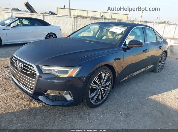 WAUE8AF20LN077677 2020 AUDI A6 Black Vista tres cuartos delantera izquierda