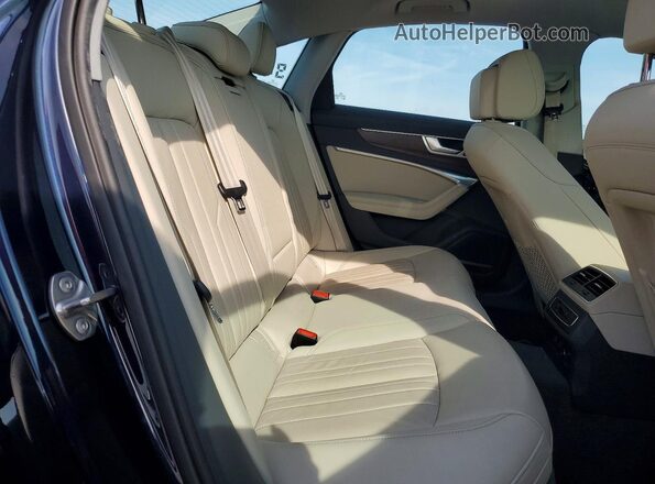 WAUE8AF21LN079759 2020 AUDI A6 Blue Widok tylnych siedzeń