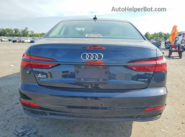 WAUE8AF21LN079759 2020 AUDI A6 Blue Widok z tyłu