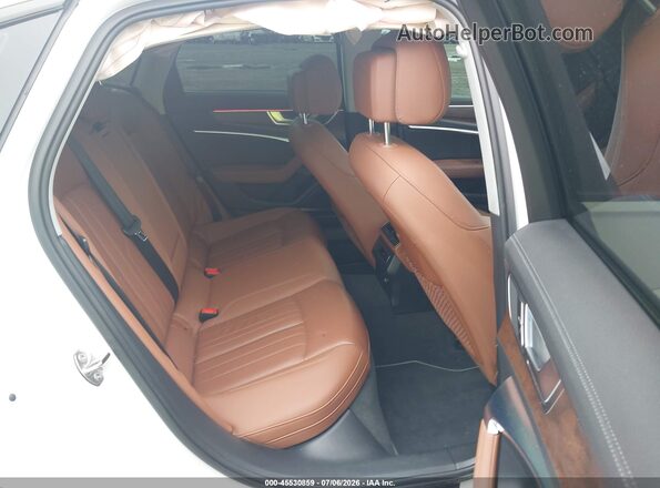 WAUE8AF22LN060931 2020 AUDI A6 White VIN კოდის სტიკერის ხედი